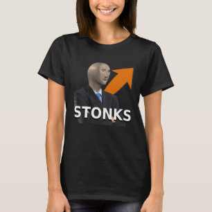 Camiseta Meme Stonks Man Plus Arrow