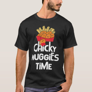 Camiseta Meme Viral Tendencia de las nugget de pollo Chicky