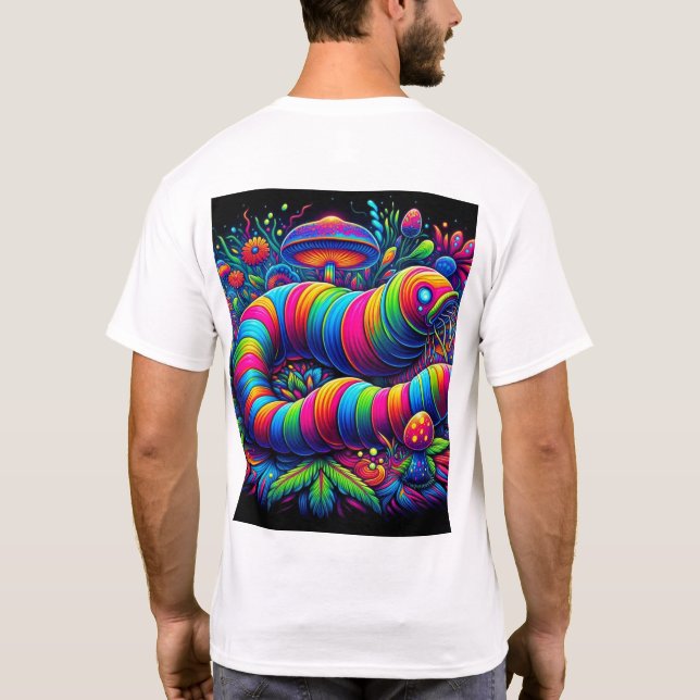 Camiseta Meme worm (Reverso)
