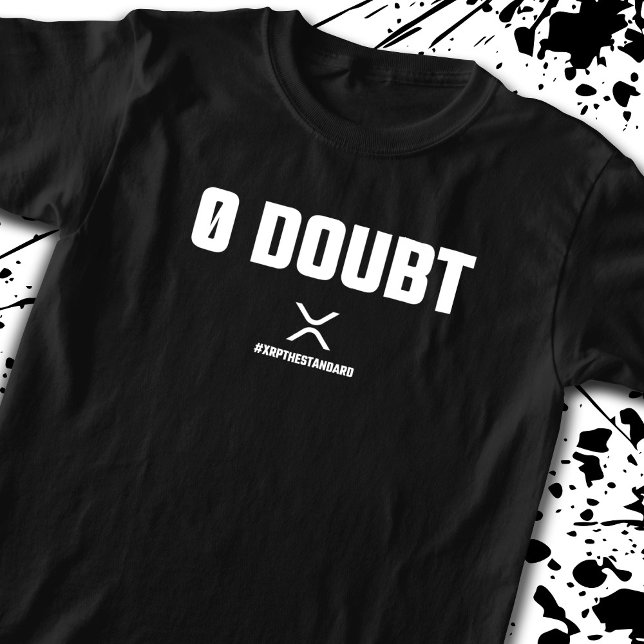 Camiseta Meme XRP Crypto Cryptocurrency 0 comillas dudosas (Subido por el creador)