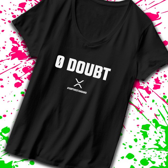 Camiseta Meme XRP Crypto Cryptocurrency 0 comillas dudosas (Subido por el creador)