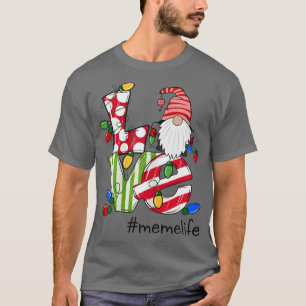 Camiseta Memelife de amor personalizado Candy Gnome Chris