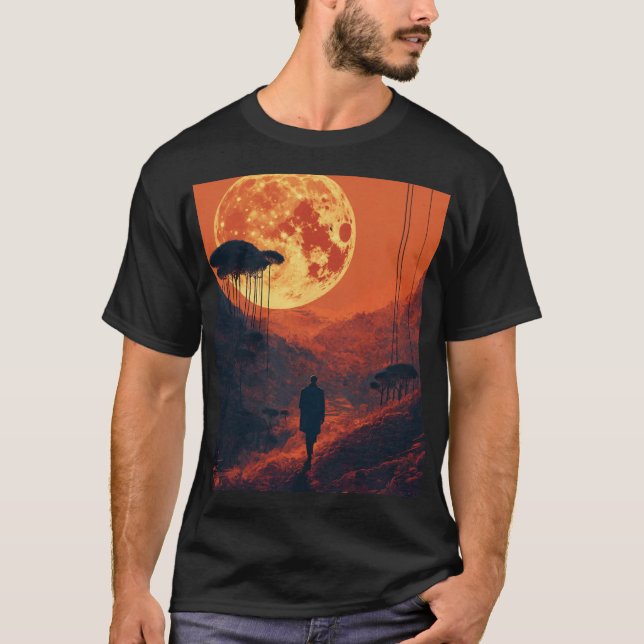 Camiseta Memento Luna: Una danza con la mortalidad (Anverso)
