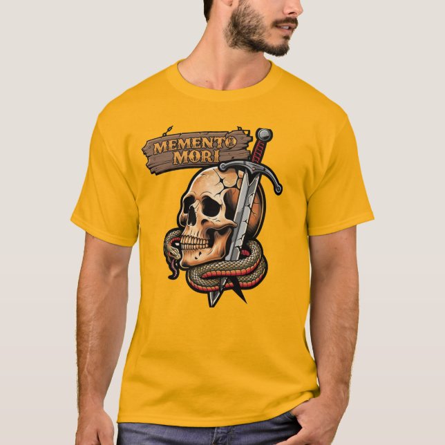 Camiseta memento mori (Anverso)