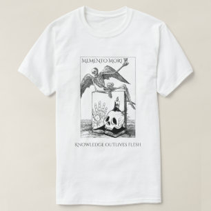 Camiseta memento mori academia oscura