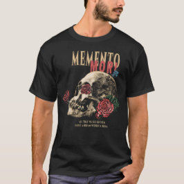 Camiseta Memento Mori - Diseño Brutal de Calzada