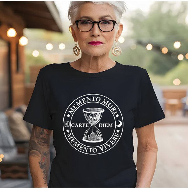 Camiseta Memento mori memento vivere (Subido por el creador)
