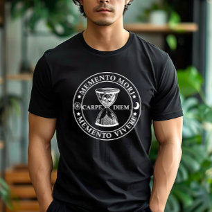 Camiseta Memento mori memento vivere