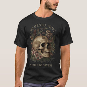 Camiseta Memento Mori Memento Vivere _ Filosofía & amp; Lat