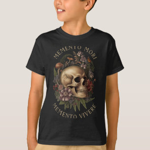 Camiseta Memento Mori Memento Vivere _ Filosofía & amp; Lat