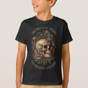 Camiseta Memento Mori Memento Vivere _ Filosofía & amp; Lat
