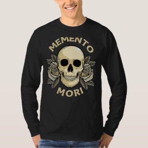 Camiseta Memento Mori Mortalidad Estúica Filosofía del Esto