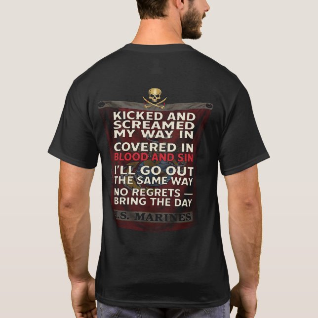Camiseta Memento Mori 🪖 Recuerda que Debes Morir 🫡 Infant (Reverso)