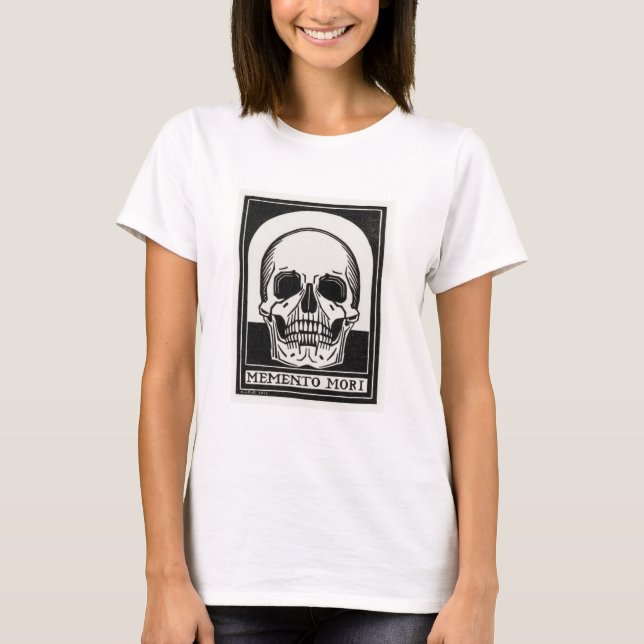 Camiseta Memento mori - Remembering Death (Anverso)
