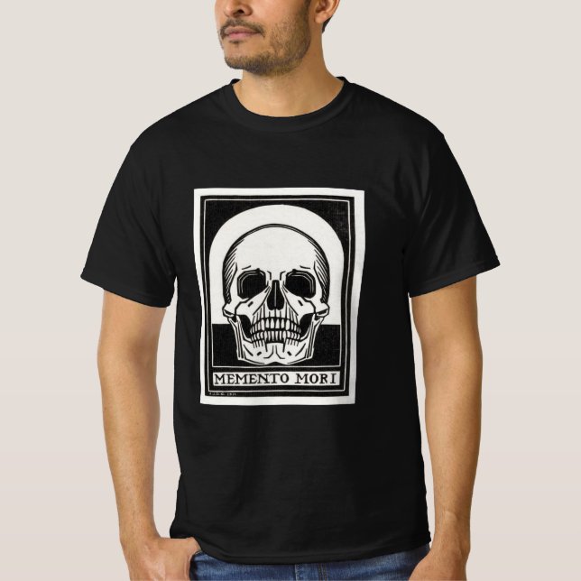 Camiseta Memento mori - Remembering Death (Anverso)