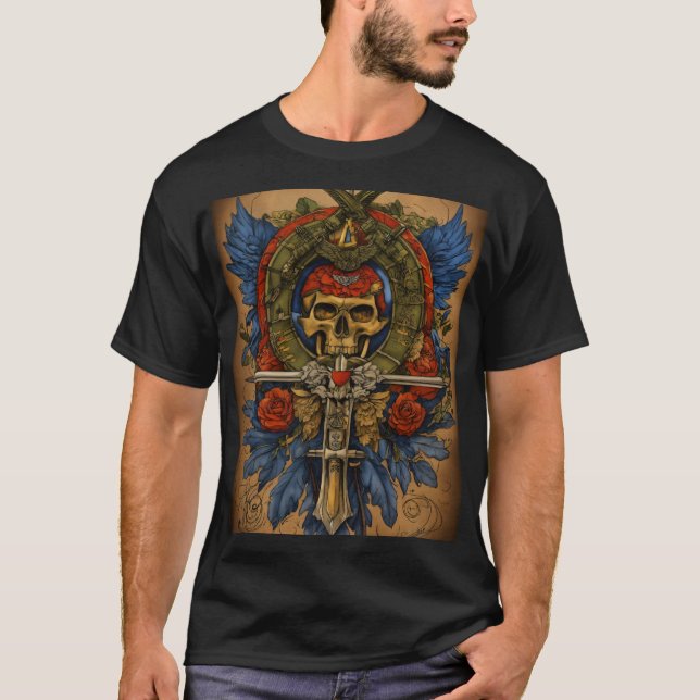 Camiseta Memento Mori Skull (Anverso)