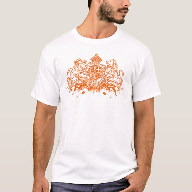 Camiseta Memento Naranja (Anverso)