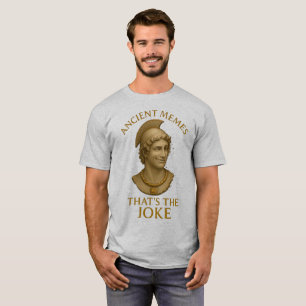 Camiseta MEMES ANTIGUOS – Risas Atemporales en Piedra