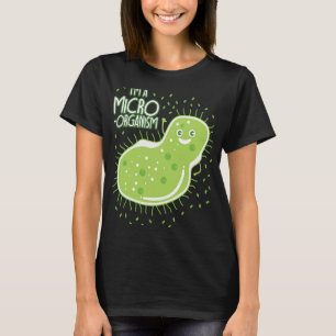 Camiseta Memes de biología Bacteria estudiantil docente