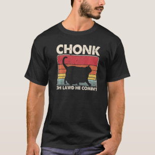 Camiseta Memes de Chonk Ca Meme estilo retro para gatos vin