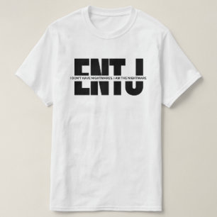 Camiseta Memes de ENTJ humor MBTI cita sarcástica de ENTJ
