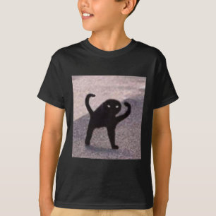 Camiseta Memes De Gato Malditos Maldicen A Gato Enfadado Co