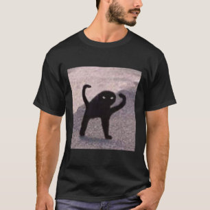 Camiseta Memes De Gato Malditos Maldicen A Gato Enfadado Co