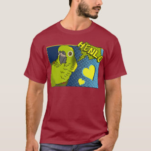 Camiseta Memes de Henlo Birb Gracioso Cómic Amazonía Napida