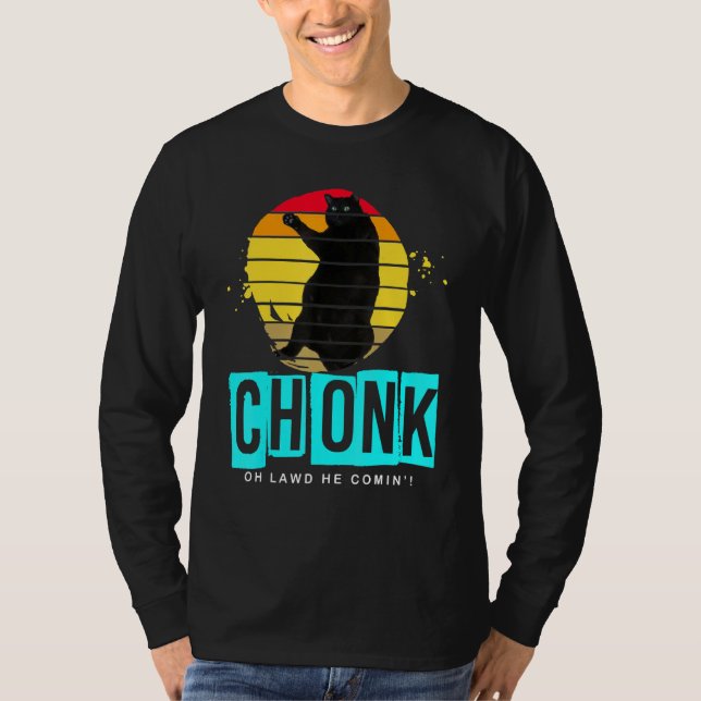 Camiseta Memes de memes de chonk Scale Cat (Anverso)