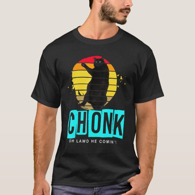 Camiseta Memes de memes de chonk Scale Cat (Anverso)