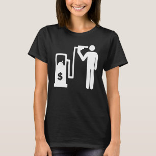 Camiseta Memes de precios del gas Bomba de gas Meme de prec