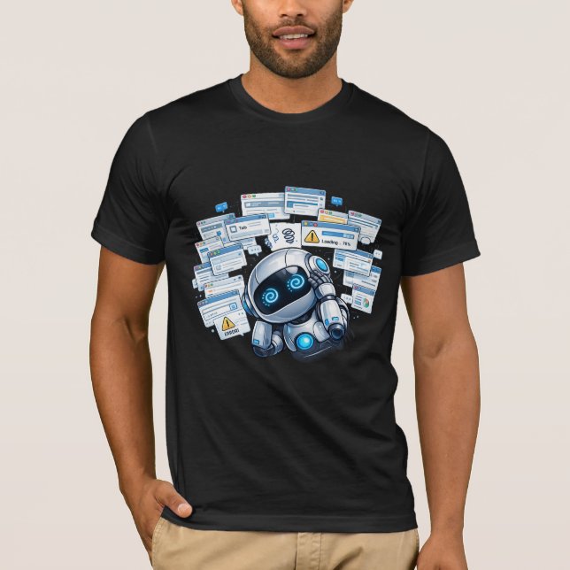 Camiseta memes de robots (Anverso)