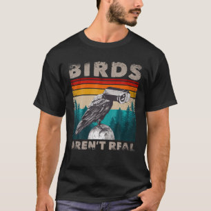 Camiseta Memes divertidos, la vigilancia de las aves confie