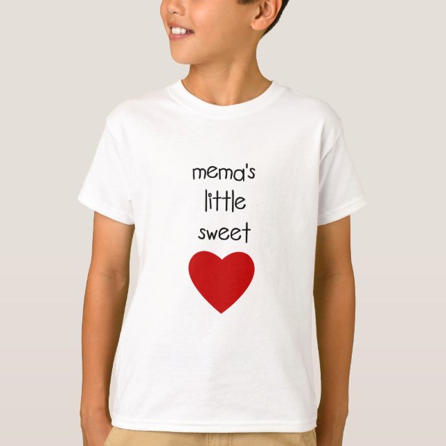 Camiseta Meme's Little Sweet Heart (Anverso)