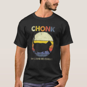 Camiseta Memes retro de gatos de Chonk Cat Big Meme
