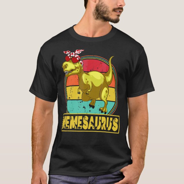 Camiseta Memesaurus Rex Dinosaur (Anverso)