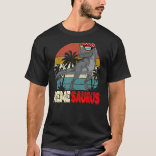 Camiseta Memesaurus Rex Dinosaur Meme Saurus Madre Fami