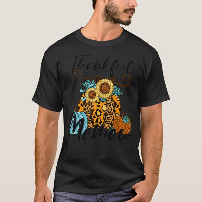 Camiseta Memorándum de agradecimiento a las calabazas leopa (Anverso)