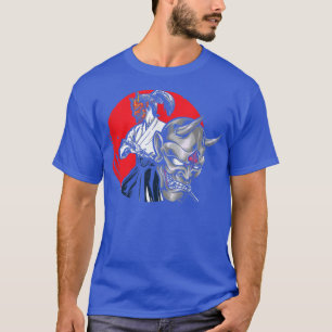 Camiseta Memorándum del guerrero japonés Kendo Katana Samur