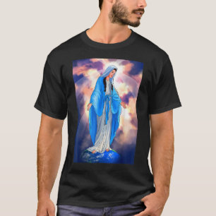 Camiseta Memorare Católica Oración María Madre