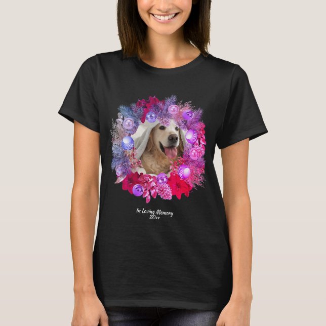 Camiseta MEMORIA DE FOTO DE MASCOTA Personalizable por navi (Anverso)