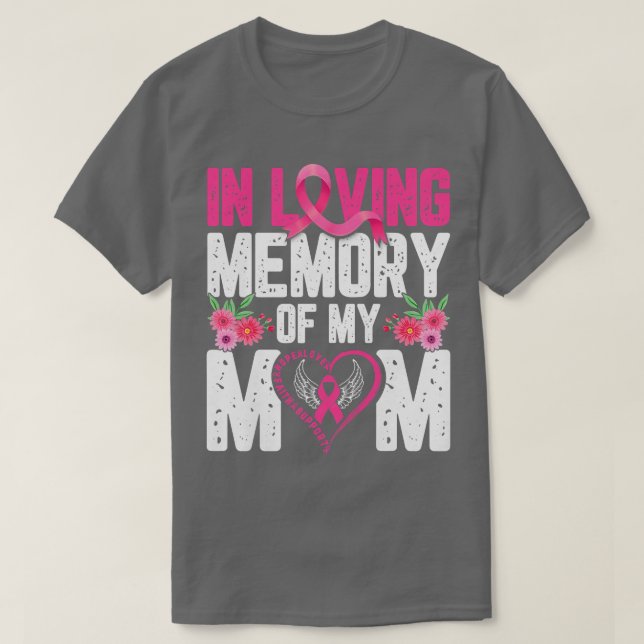 Camiseta Memoria De Las Mujeres De Mi Mamá Conciencia Sobre (Diseño del anverso)
