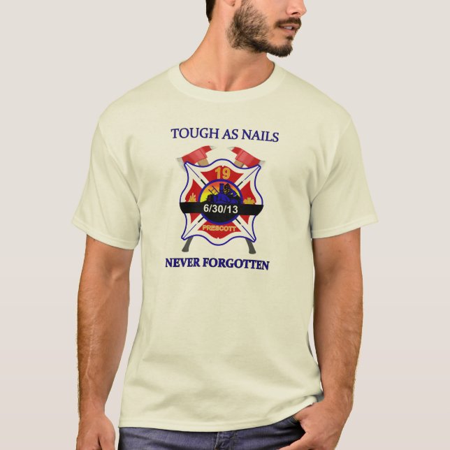 Camiseta Memoria de los peces gordos de la montaña del (Anverso)