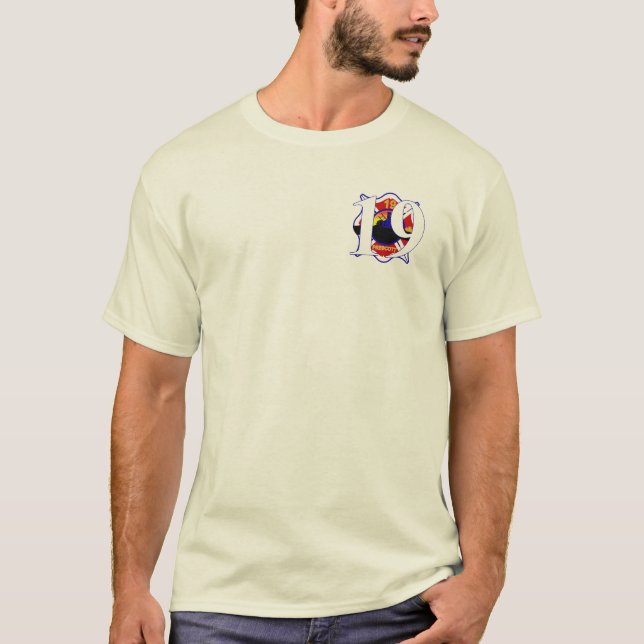 Camiseta Memoria de los peces gordos de la montaña del (Anverso)