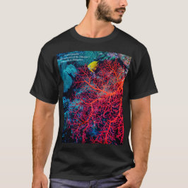 Camiseta Memoria del océano / Escenario de arrecife de cora