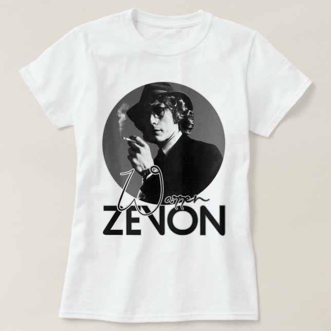 Camiseta Memoria maravillosa Warren Art Zevon Cute Gift (Diseño del anverso)