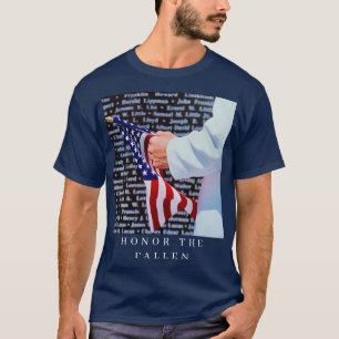 Camiseta Memorial a los héroes caídos valientes de la guerr