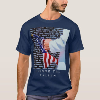 Camiseta Memorial a los héroes caídos valientes de la guerr