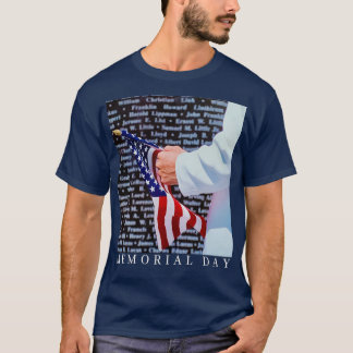 Camiseta Memorial a los héroes caídos valientes de la guerr