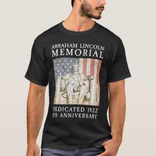 Camiseta Memorial Abraham Lincoln Washington DC 100 Anniver